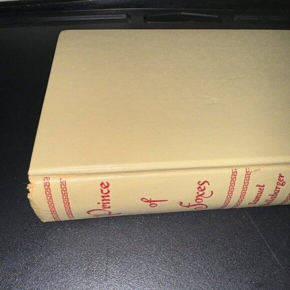 Prince of Foxes [1947], By Samuel Shellabarger, No Dust Jacket - Picture 2 of 12